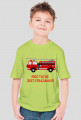 Koszulka dla dzieci - Mój tatuś jest strażakiem