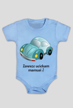 Koszulka dla dzieci - Zawsze uciekam mamusi!
