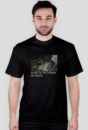 koszulka t-shirt SLEEP IS THE COUSIN OD DEATH