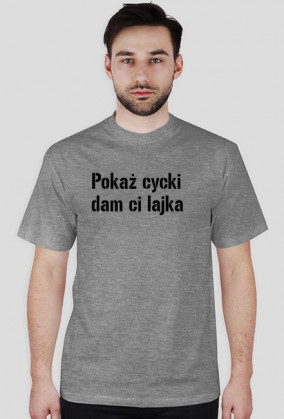 Humorystyczna koszulka polecam.