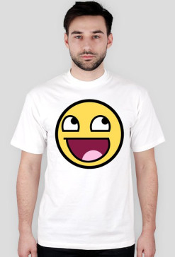 Koszulka Smile, biała