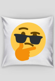 Poduszka-Emoji w okularach
