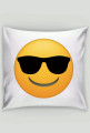 Poduszka-Emoji w okularach