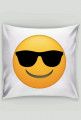 Poduszka-Emoji w okularach