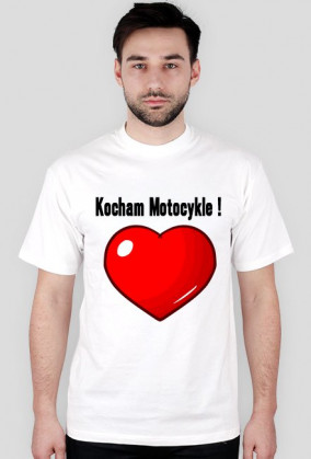 Koszulka męska "Kocham Motocykle"