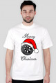 Świąteczna opona - męska koszulka świąteczna