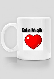 Kubek 'Kocham Motocykle"