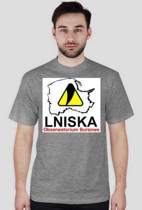 Pomorskie Obserwatorium Burzowe w Lniskach, koszulka męska alternative