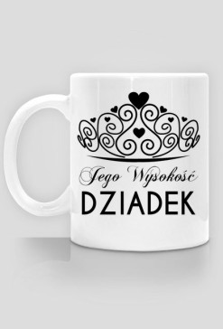 kubek jego wysokość dziadek