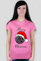 Świąteczna opona - damska koszulka świąteczna