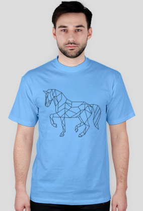 Koń- Koszulka męska