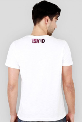 Koszulka "SkD" : Biała (Męska)