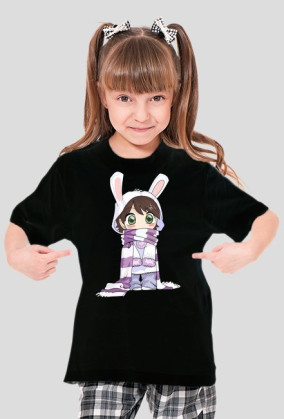 Koszulka chibi - neko