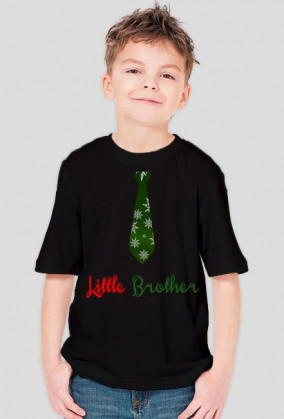 Little Brother - koszulka chłopięca świąteczna