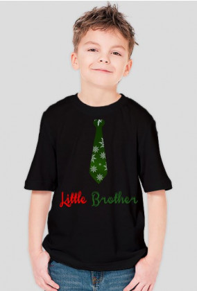 Little Brother - koszulka chłopięca świąteczna