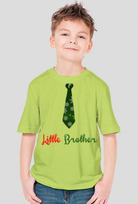 Little Brother - koszulka chłopięca świąteczna