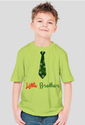 Little Brother - koszulka chłopięca świąteczna