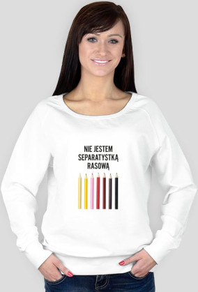 Nie jestem bluza kredki
