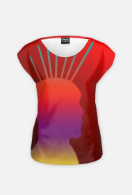 COLOR PUNK - koszulka fullprint White Raven Style