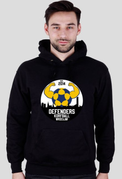 Defenders Fan bluza z kapturem - czarna
