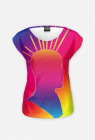 COLOR PUNK - koszulka fullprint White Raven Style