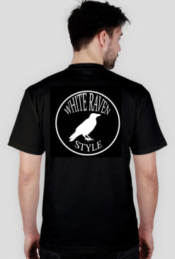 White Raven Style - koszulka z nadrukiem