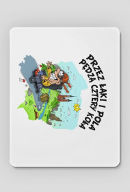 Podkładka pod mysz  "Przez łąki i pola"
