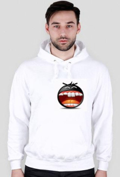 Bluza z kapturem ''black smile''