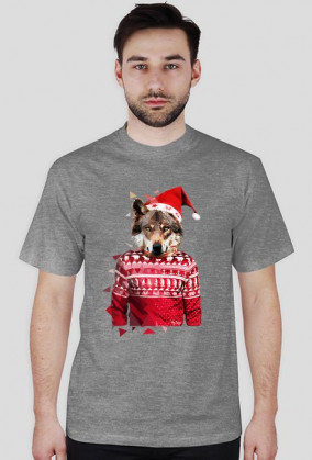 Świąteczny wilczek