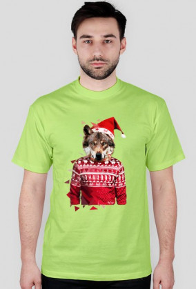 Świąteczny wilczek