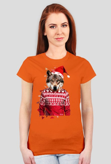 Świąteczny wilczek