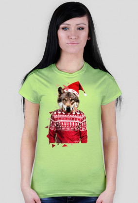 Świąteczny wilczek