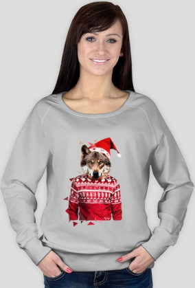 Świąteczny wilczek