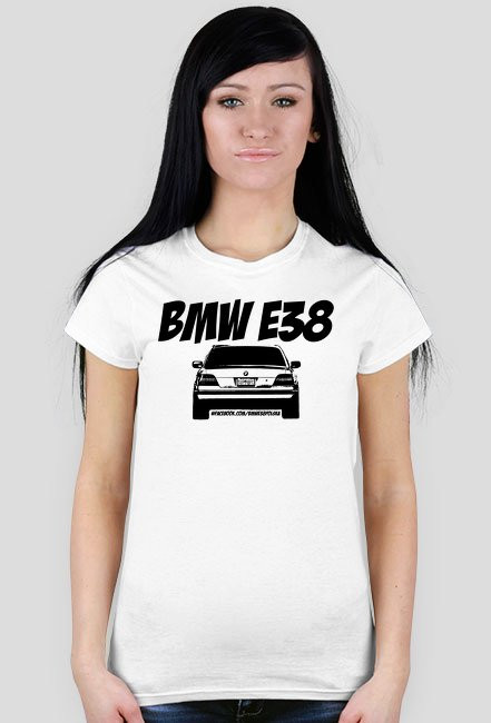 Damska koszulka ''BMW E38''
