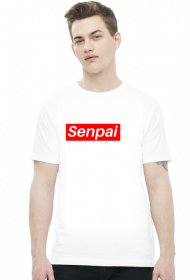 Senpai - Koszulka Otaku Męska