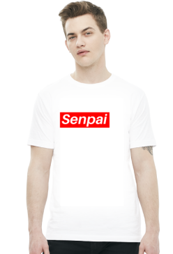 Senpai - Koszulka Otaku Męska