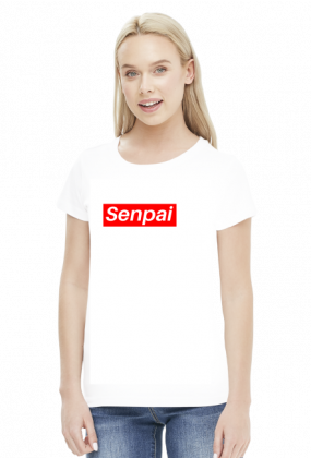 Senpai - Koszulka Otaku Damska