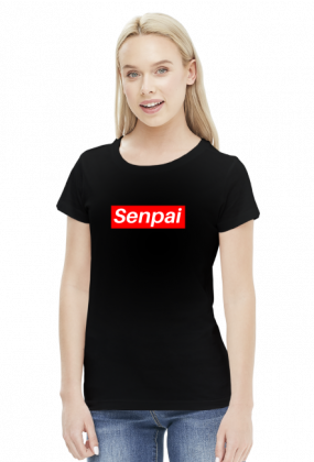 Senpai - Koszulka Otaku Damska