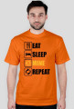 Koszulka Eat sleep mine repeat