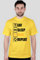 Koszulka Eat sleep mine repeat