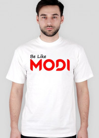 Koszula biała męska "Be Like MoDi"