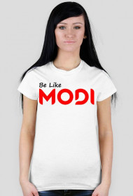 Koszula biała damska "Be Like MoDi"