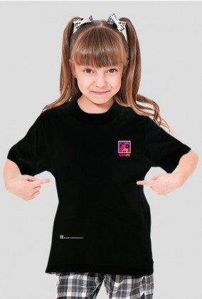 AniaPG Fun Art Gomez 30 - koszulka dla dziewczynki
