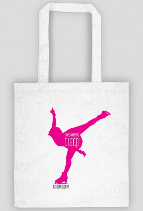 Eko torba biała -Zawijam kiecę i lecę