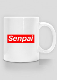 Senpai - Kubek anime z dwustronnym nadrukiem