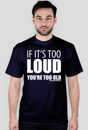 Koszulka Car audio "If it's too loud" - napis biały