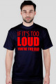 Koszulka Car audio "If it's too loud" - napis czerwony
