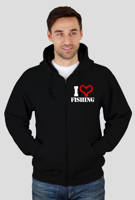 Bluza I love fishing