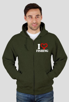 Bluza I love fishing