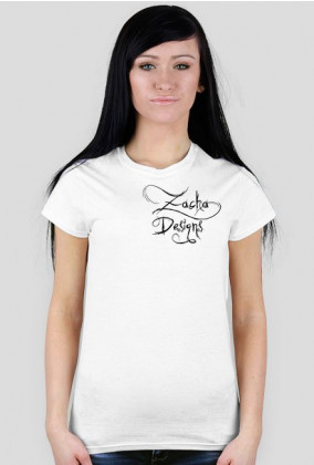 Koszulka-biała Zacha Designs